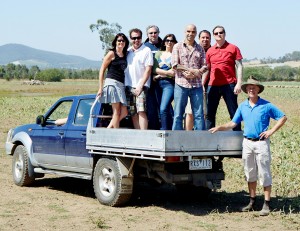 "Ute" Australian for transportation on a farm