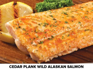 Cedar Plank Salmon crop